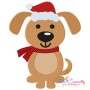Christmas Dog Embroidery Design Pattern-2
