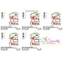 Have Yourself a Meowy Christmas Lettering Embroidery Design Pattern-2