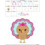 Girl Turkey Embroidery Design Pattern-5