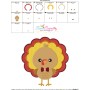 Boy Turkey Embroidery Design Pattern-3