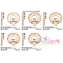 Boy Turkey Applique Design Pattern-2