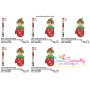 Elf Stocking- Peeker Embroidery Design Pattern-3