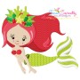 Christmas Mermaid-4 Embroidery Design Pattern-3