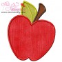 Red Apple Applique Design Pattern-1