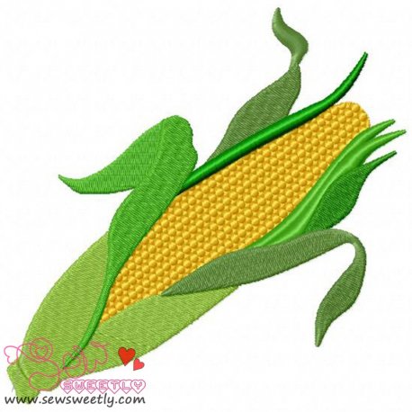 Corn Embroidery Design- 1