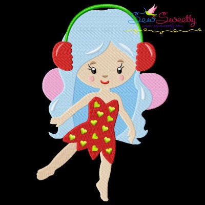 Christmas Fairy-1 Embroidery Design Pattern-1