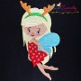Christmas Fairy-3 Embroidery Design Pattern-2