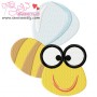 Bee-2 Embroidery Design Pattern-1