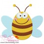 Bee-1 Embroidery Design Pattern-1
