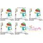 Cute Christmas Snowman-2 Embroidery Design Pattern-2