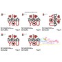 I Tolerate You Valentine Lettering Embroidery Design Pattern-2