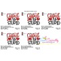 Cupid Is Stupid Valentine Lettering Embroidery Design Pattern-2