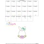 Bunny Flower Easter Applique Design Pattern-3