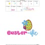 Easter-ific Lettering Embroidery Design Pattern-3