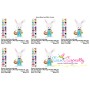 Easter Bunny Boy Eggs Basket Embroidery Design Pattern-2