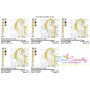 Golden Unicorn Block-6 Embroidery Design Pattern-2