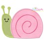 Spring Snail Applique Design Pattern-1