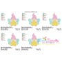 Spring Gnome Fairy Embroidery Design Pattern-2