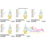 Spring Gnome Embroidery Design Pattern-2