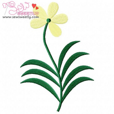 Floral Art-6 Embroidery Design Pattern-1