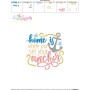 Home Where You Set Your Anchor Beach Lettering Embroidery Design Pattern-3