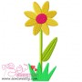 Sunflower Embroidery Design Pattern-1