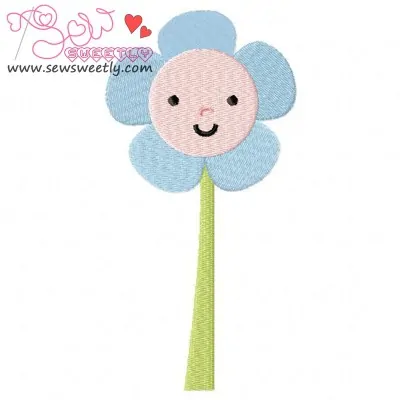 Wonderland Flower Embroidery Design Pattern-1