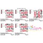 My Mommy Is My Hero Medical Lettering Embroidery Design Pattern-2