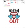 Read Your Heart Out American Theme School Lettering Embroidery Design Pattern-3