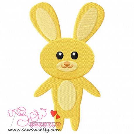 Easter Bunny-1 Embroidery Design Pattern-1