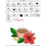 Cup And Flowers-5 Embroidery Design Pattern-3