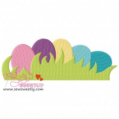 Easter Eggs-2 Embroidery Design Pattern-1