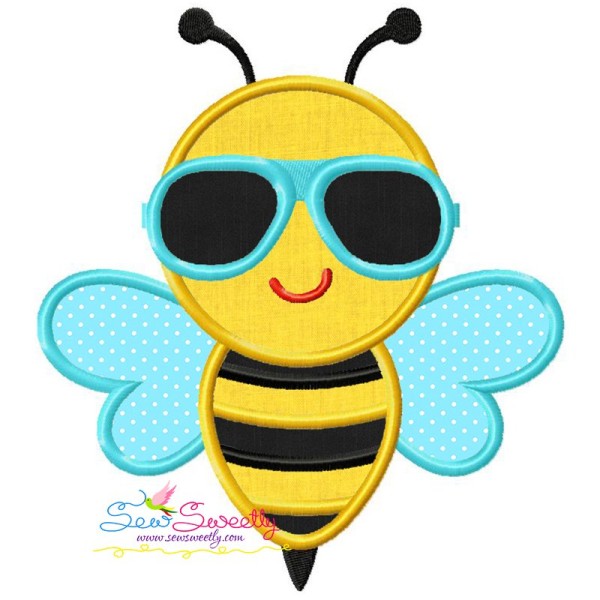 Summer Bee Applique Design Pattern-1
