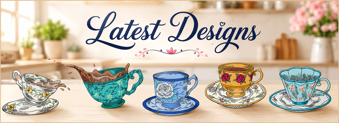Latest Machine Embroidery And Applique Designs