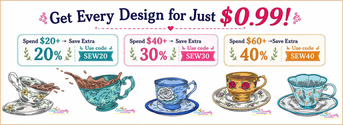 Latest Machine Embroidery And Applique Designs